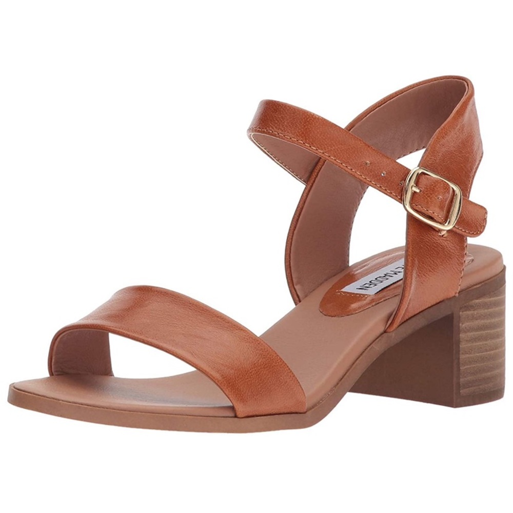 Steve Madden leather heeled sandals
